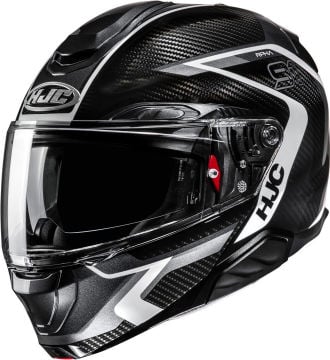 HJC RPHA 91 Carbon Lagos Kask Siyah-Beyaz