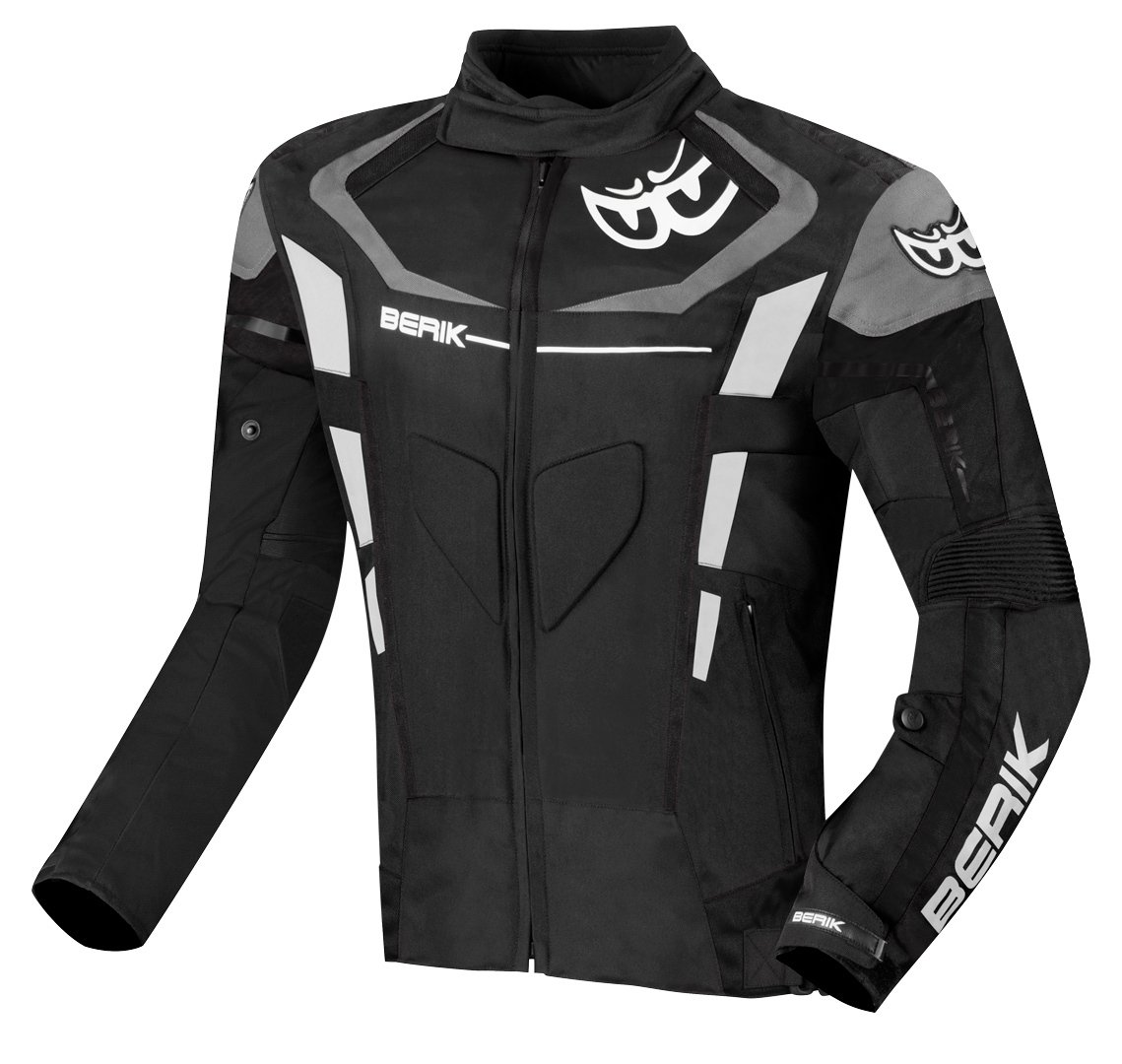 Berik Torino Evo Waterproof Motosiklet Mont Siyah/Gri