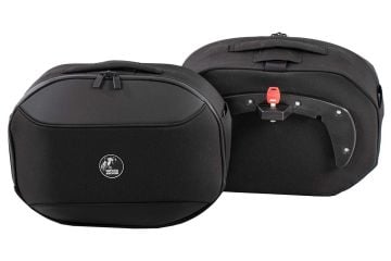 BMW R 1300 GS ve GS Adventure Hepco&Becker Legacy Courier Çanta Seti C-Bow - Siyah