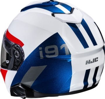 HJC i91 Bina Çene Açılır Kask Kırmızı
