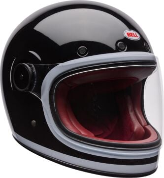 Bell Bullitt GT Lane Kapalı Kask Siyah-Beyaz