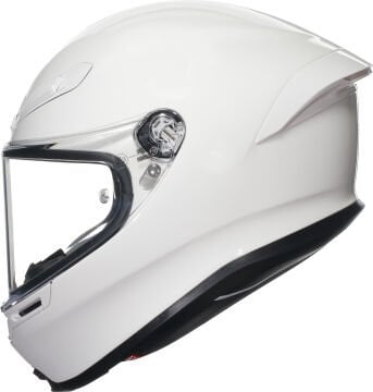 AGV K6 S Mono Beyaz Kapalı Kask