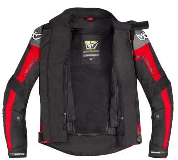 Berik Torino Evo Waterproof Motosiklet Mont Siyah/Kırmızı