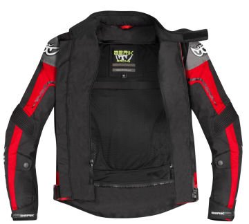 Berik Torino Evo Waterproof Motosiklet Mont Siyah/Kırmızı