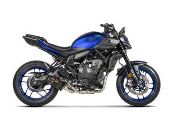 Yamaha MT-07 2025 Akrapovic Full Sistem Egzoz Karbon