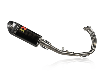 Yamaha YZF R-25 / MT-25 2025 Akrapovic Karbon Egzoz Full Sistem Racing Line