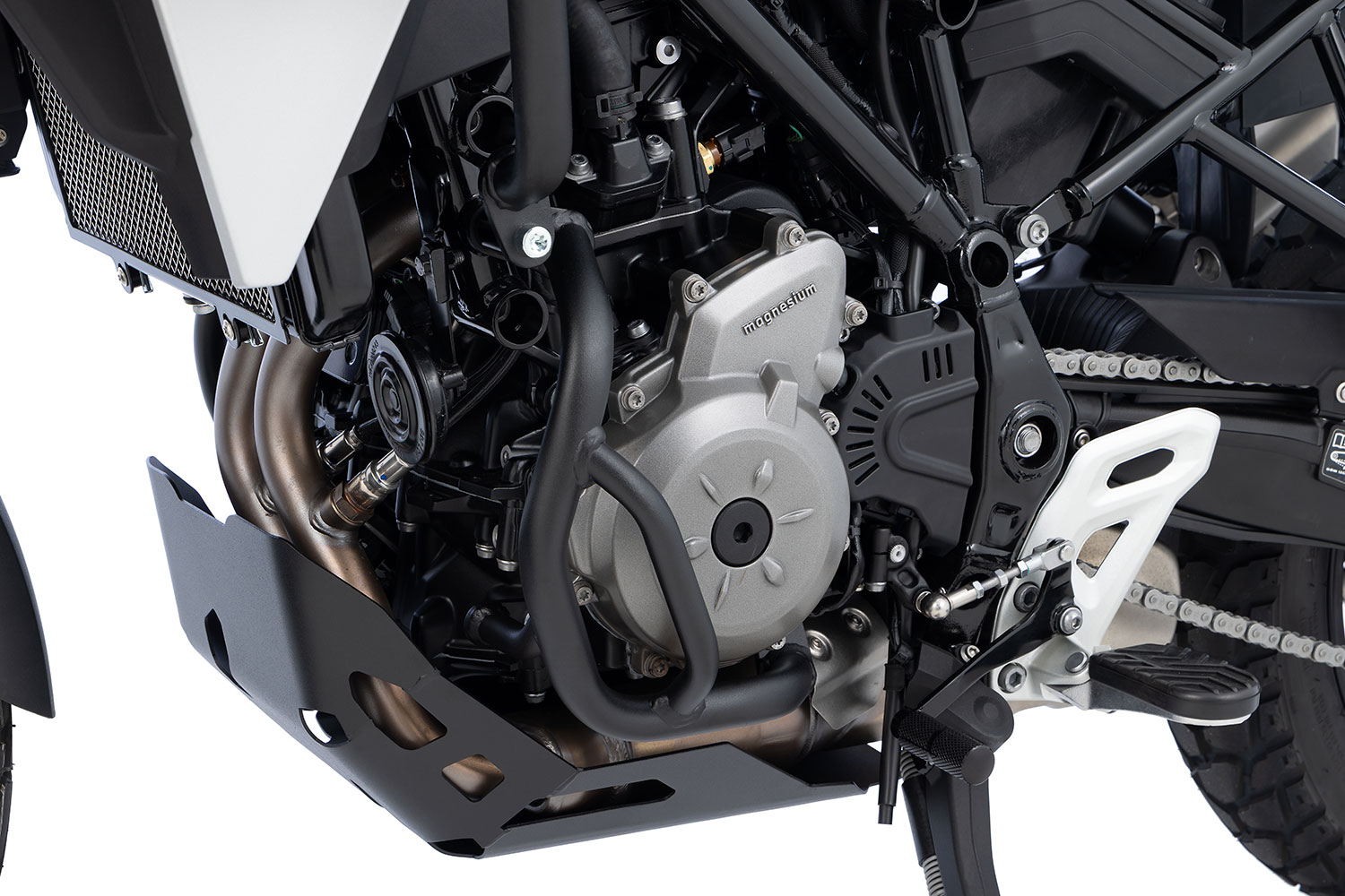 BMW F 450 GS 2026 Wunderlich Motor Koruma Demiri Siyah