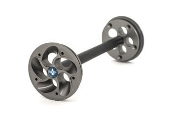 BMW R 1300 GS ve GS Adventure Wunderlich Hub kapağı TORNADO - Titanyum