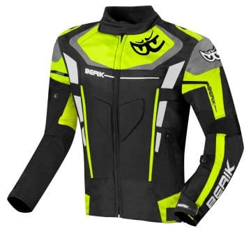Berik Torino Evo Waterproof Motosiklet Mont Siyah/Sarı