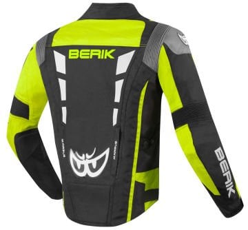 Berik Torino Evo Waterproof Motosiklet Mont Siyah/Sarı