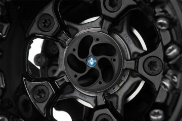 BMW R 1300 GS ve GS Adventure Wunderlich Hub kapağı TORNADO - Siyah