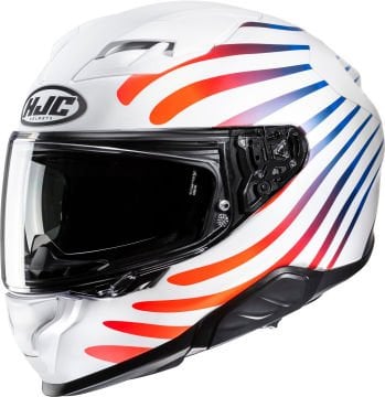 HJC F71 Zen Kapalı Kask Kırmızı-Mavi