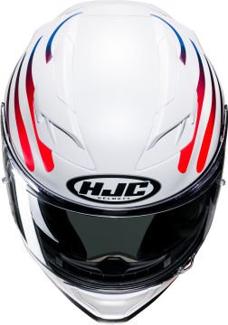 HJC F71 Zen Kapalı Kask Kırmızı-Mavi