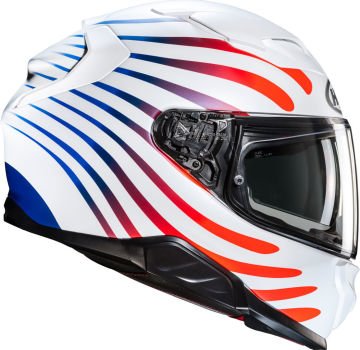 HJC F71 Zen Kapalı Kask Kırmızı-Mavi