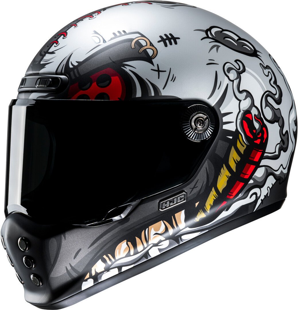 Hjc V10 Vatt Retro Kapalı Kask