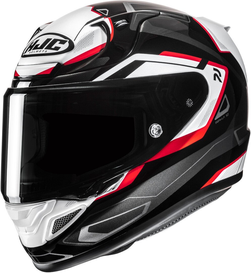 HJC RPHA 12 Brels Kapalı Kask Siyah/Beyaz/Kırmızı
