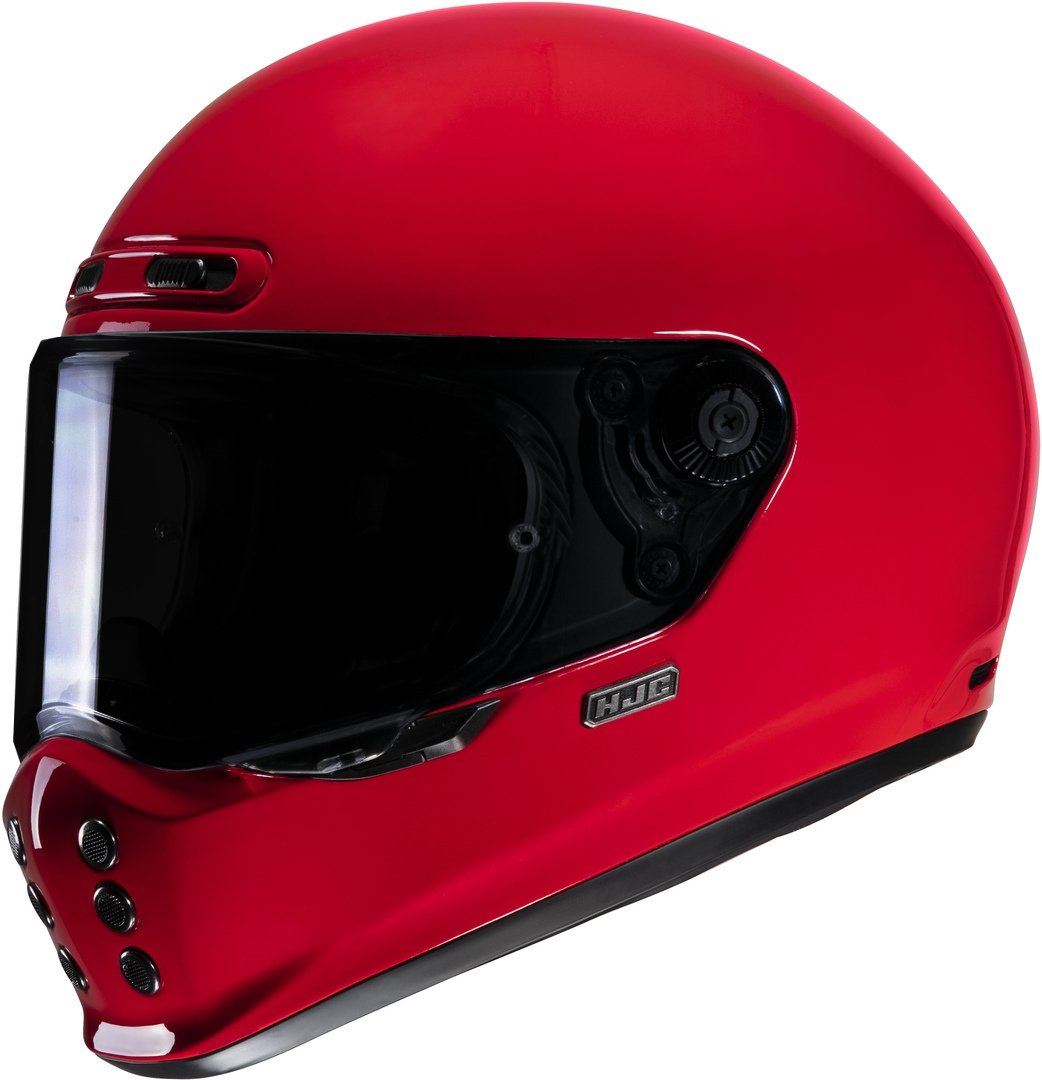 Hjc V10 Retro Kapalı Kask Kırmızı