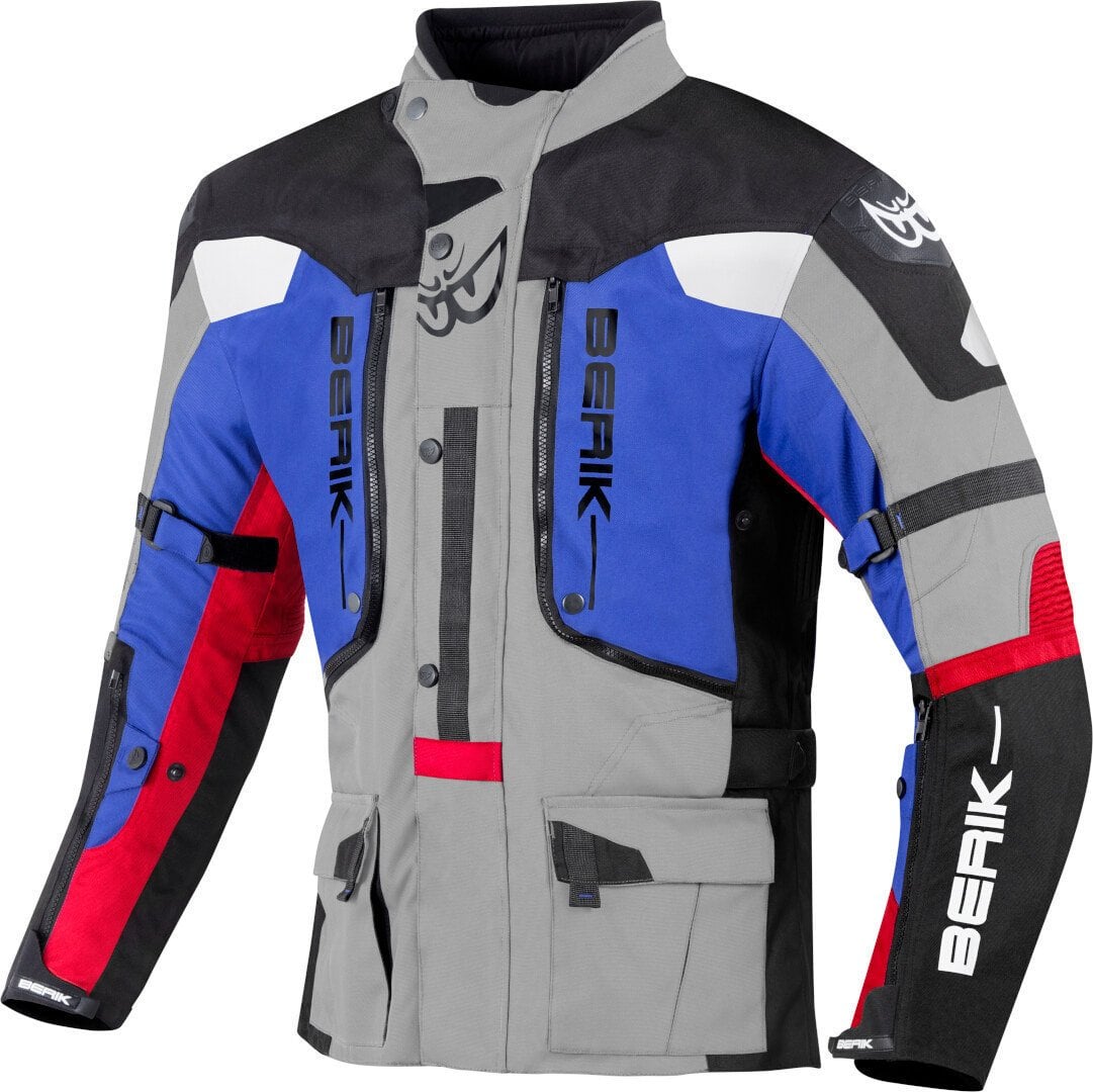 Berik Dakota Waterproof 3in1 Motosiklet Mont Siyah/Gri/Mavi/Kırmızı