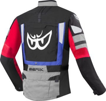Berik Dakota Waterproof 3in1 Motosiklet Mont Siyah/Gri/Mavi/Kırmızı
