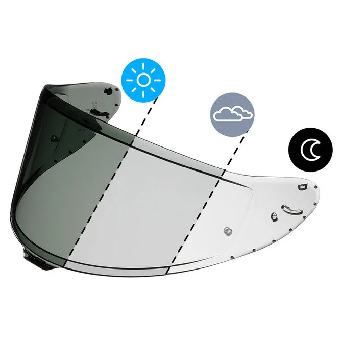 Shoei CWR-F2 X-Spirit Pro / NXR-2 Visor Photochromic Vizör