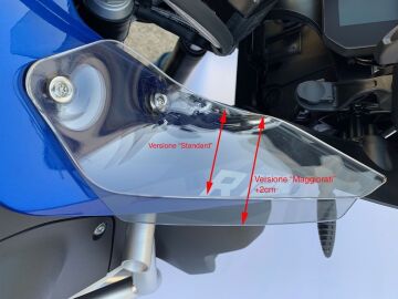 WRS Çift Deflektör Oversize Füme BMW R 1250 GS Adventure 2018-2023