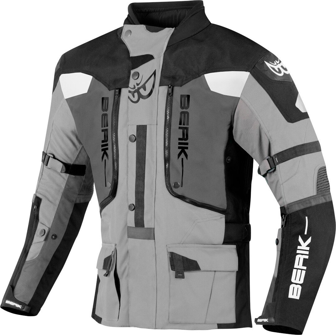 Berik Dakota Waterproof 3in1 Motosiklet Mont Siyah/Antrasit/Gri