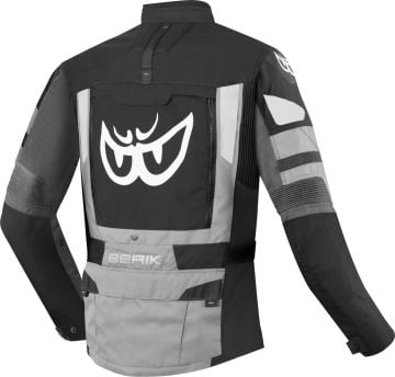 Berik Dakota Waterproof 3in1 Motosiklet Mont Siyah/Antrasit/Gri