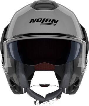Nolan N120-1 Fluente Çene Arkaya Açılır Kask Siyah/Gri