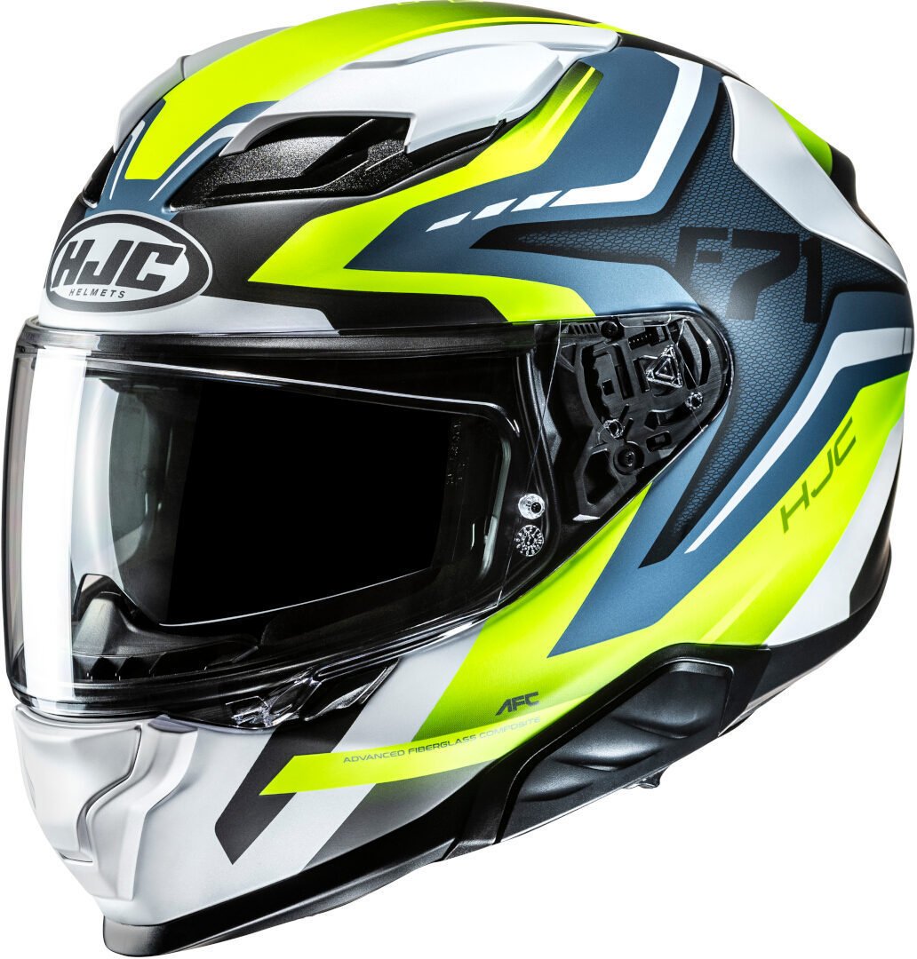 HJC F71 Fes Kapalı Kask Sarı