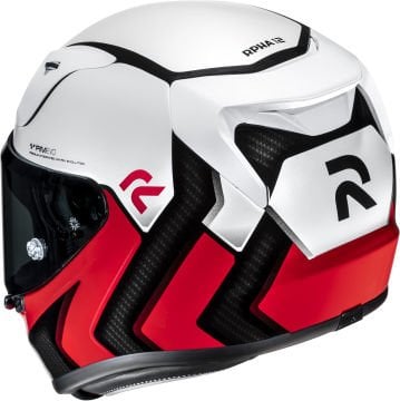 HJC RPHA 12 Kos Kapalı Kask Beyaz/Kırmızı