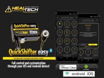 Kawasaki Ninja H2 SX / SE 2018-2025 Healtech iQSE-W1 Wi-Fi Quickshifter
