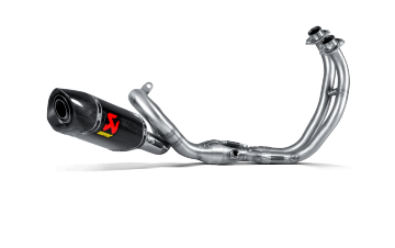 Yamaha XSR-700 2016-2024 Akrapovic Egzoz Racing Line Full Sistem Karbon