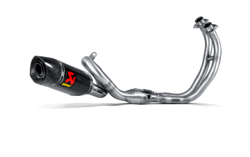 Yamaha XSR-700 2016-2024 Akrapovic Egzoz Racing Line Full Sistem Karbon