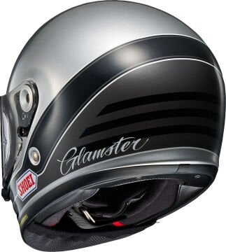 Shoei Glamster Abiding Kask Gri-Siyah