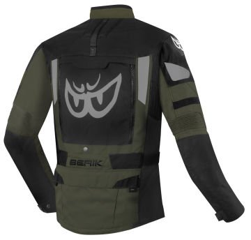 Berik Dakota Waterproof 3in1 Motosiklet Mont  Siyah/Yeşil