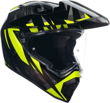 AGV AX-9 Steppa 06 Kapalı Kask Siyah-Gri-Sarı