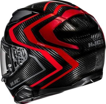 HJC F71 Karbon Nevio Kask Kırmızı