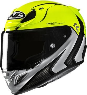 HJC RPHA 12 Kos Kapalı Kask Gri/Sarı