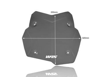 WRS Standard Ön Cam Koyu Füme BMW F 800 GS 2024-2026
