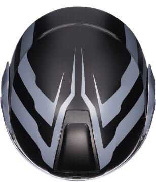 AGV Streetmodular Resia Kapalı Kask Mat Siyah-Gri