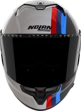 Nolan X-904 Ultra Karbon Gemini Kapalı Kask Siyah-Kırmızı-Mavi