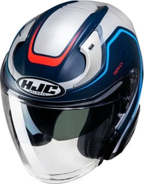 HJC RPHA 31 Kouv Açık Kask Beyaz-Mavi