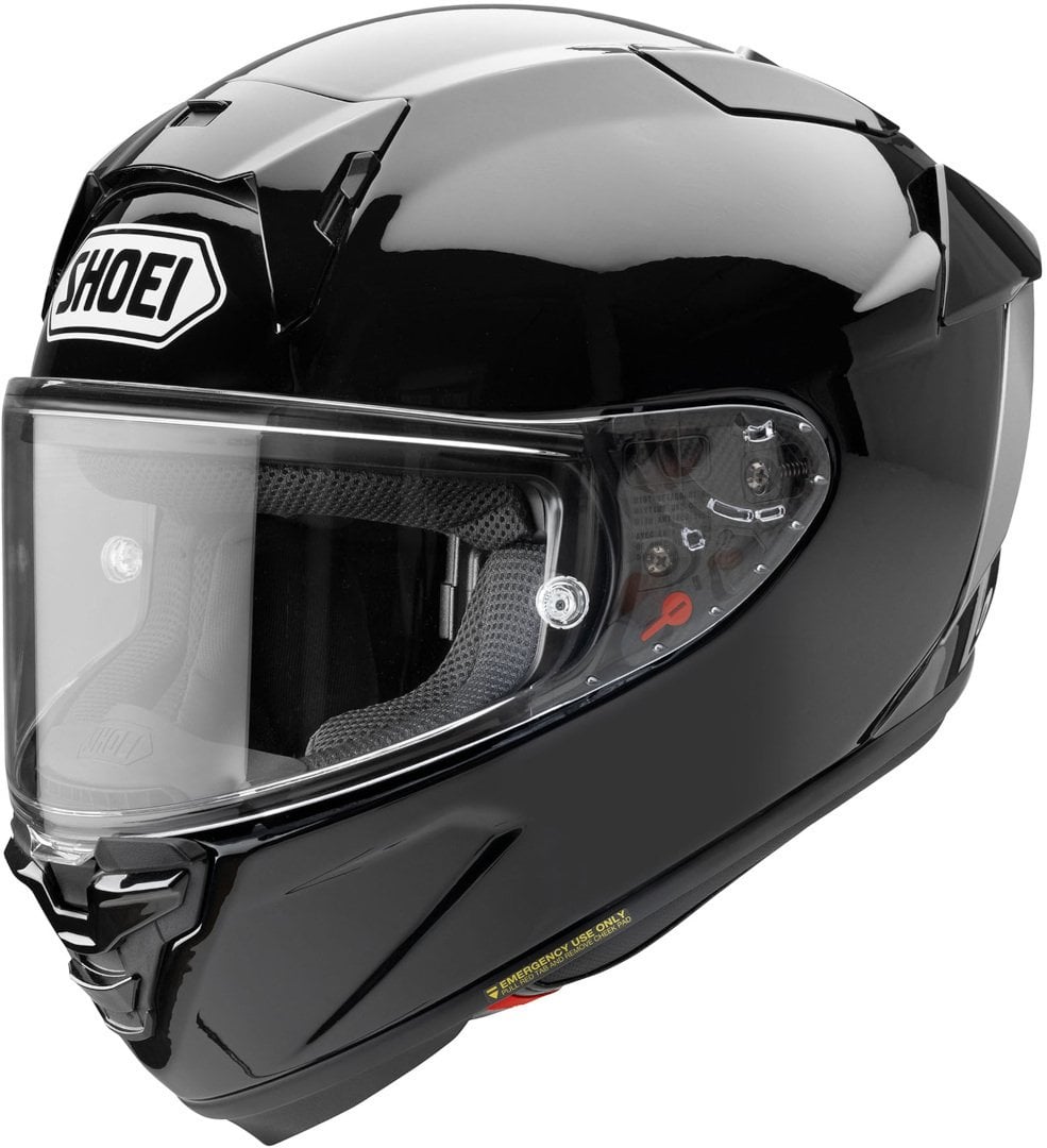 Shoei X-Spirit Pro Parlak Siyah Kask