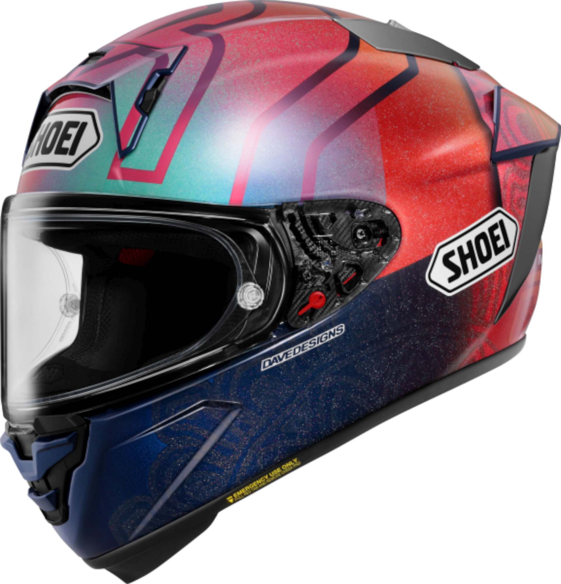 Shoei X-Spirit Pro Marquez Holi Kapalı Kask