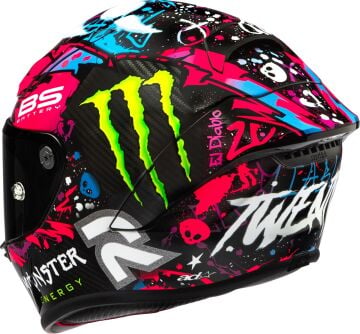 HJC RPHA 1 V2 Funky Diablo Karbon Kapalı Kask