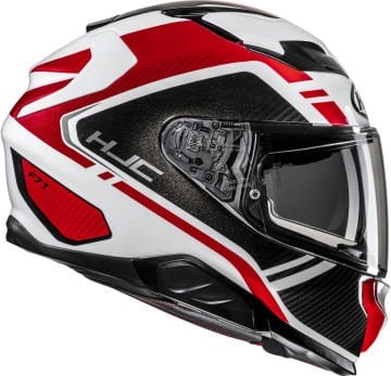 HJC F71  Tozz Kapalı Kask Kırmızı