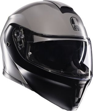 AGV Streetmodular Resia Kapalı Kask Mat Gri-Sarı