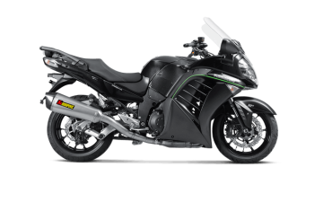 Kawasaki 1400 GTR 2008/- Akrapovic Titanyum Slip-On Egzoz