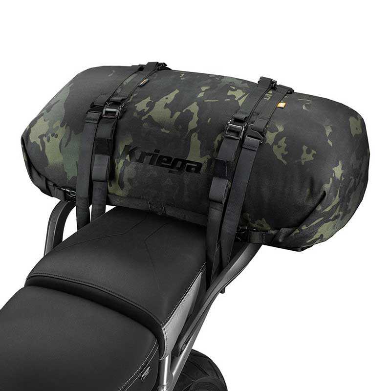 Kriega KRP40 Rollpack Motosiklet Çantası Kamuflaj
