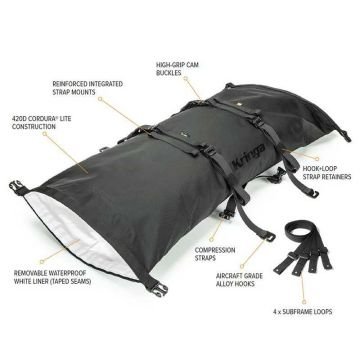 Kriega KRP40 Rollpack Motosiklet Çantası Kamuflaj